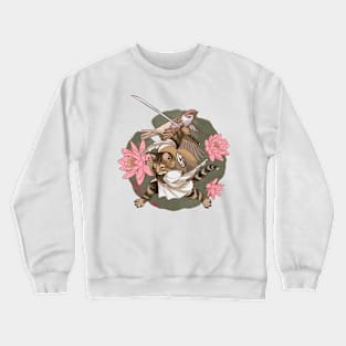 Cat Samurai Crewneck Sweatshirt
